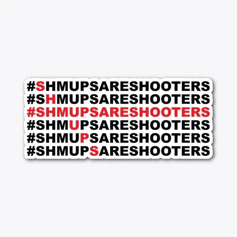 SHMUPSARESHOOTERS (black)