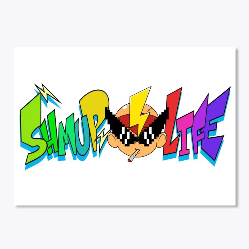 Shmup Life Stickers